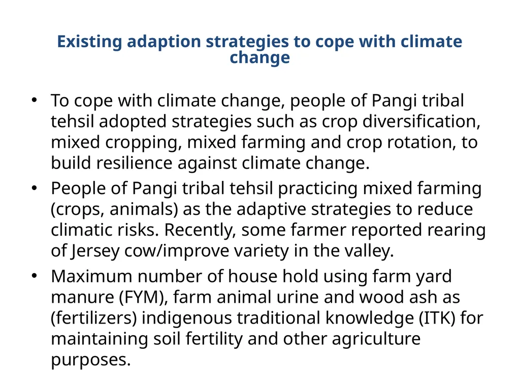 INTRODUCTION Climate change is now affecting every - slide 10 of 13