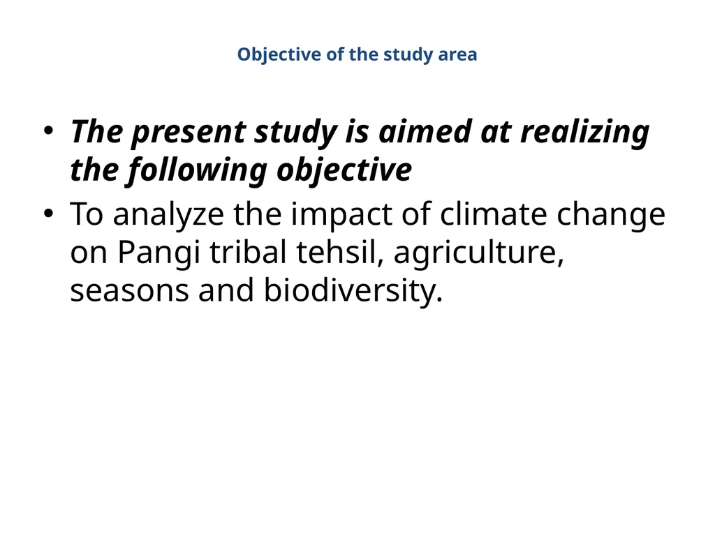 INTRODUCTION Climate change is now affecting every - slide 6 of 13