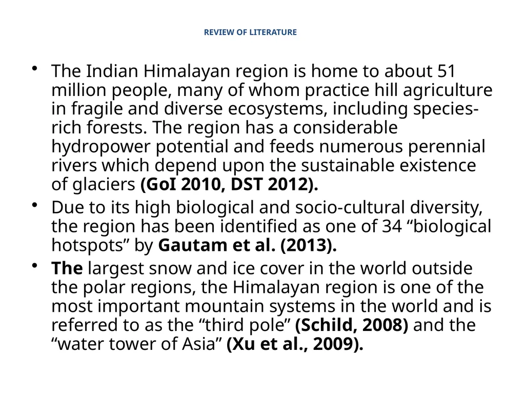 INTRODUCTION Climate change is now affecting every - slide 3 of 13
