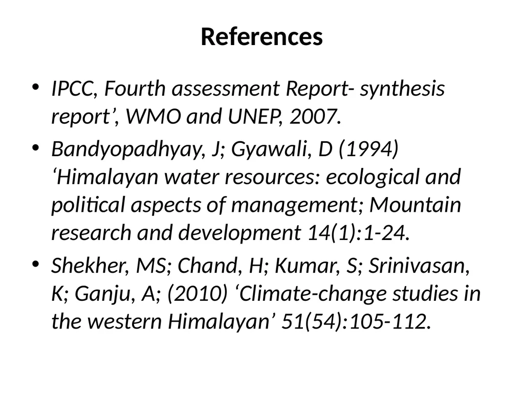 INTRODUCTION Climate change is now affecting every - slide 13 of 13