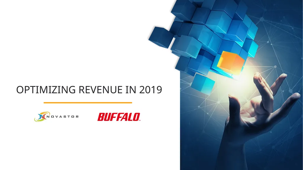 Optimizing Revenue in 2019 Take-Aways: Maximize - slide 1 of 9