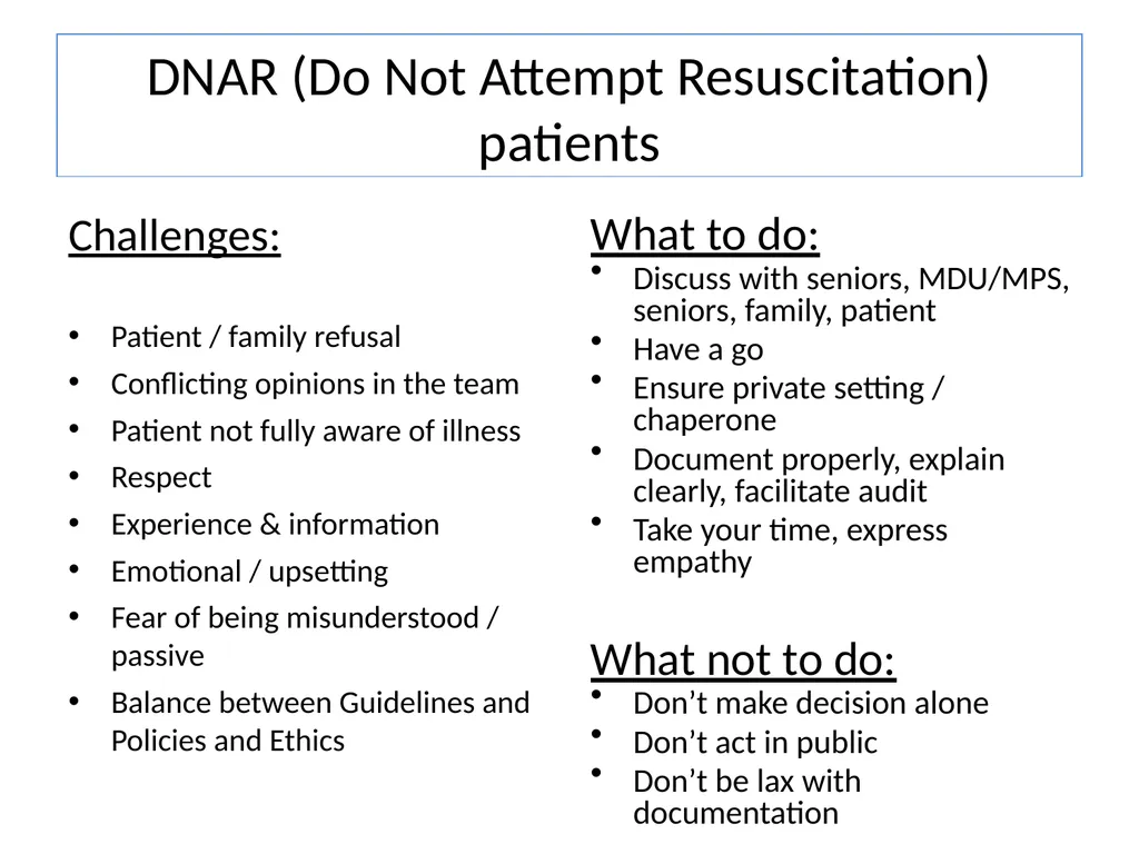 Dealing with challenging patients Communication - slide 10 of 36