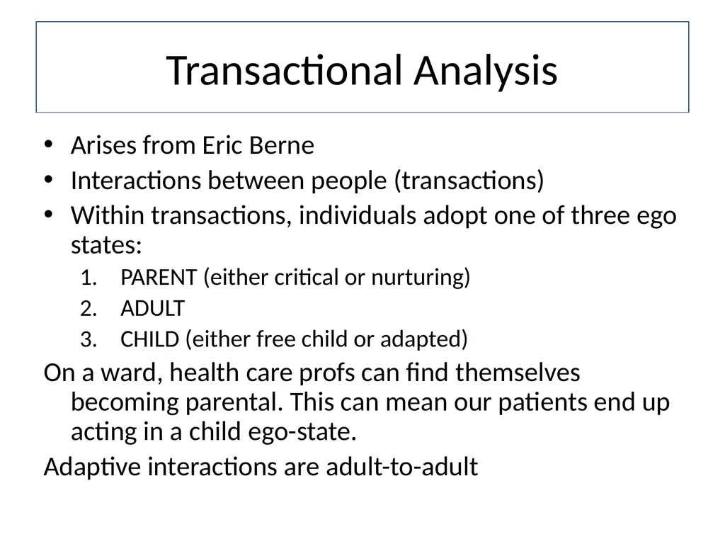 Dealing with challenging patients Communication - slide 30 of 36