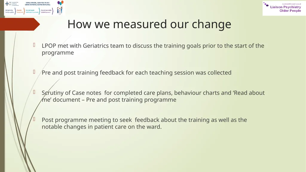 ‘Bite size teaching’ to improve dementia care on - slide 6 of 13