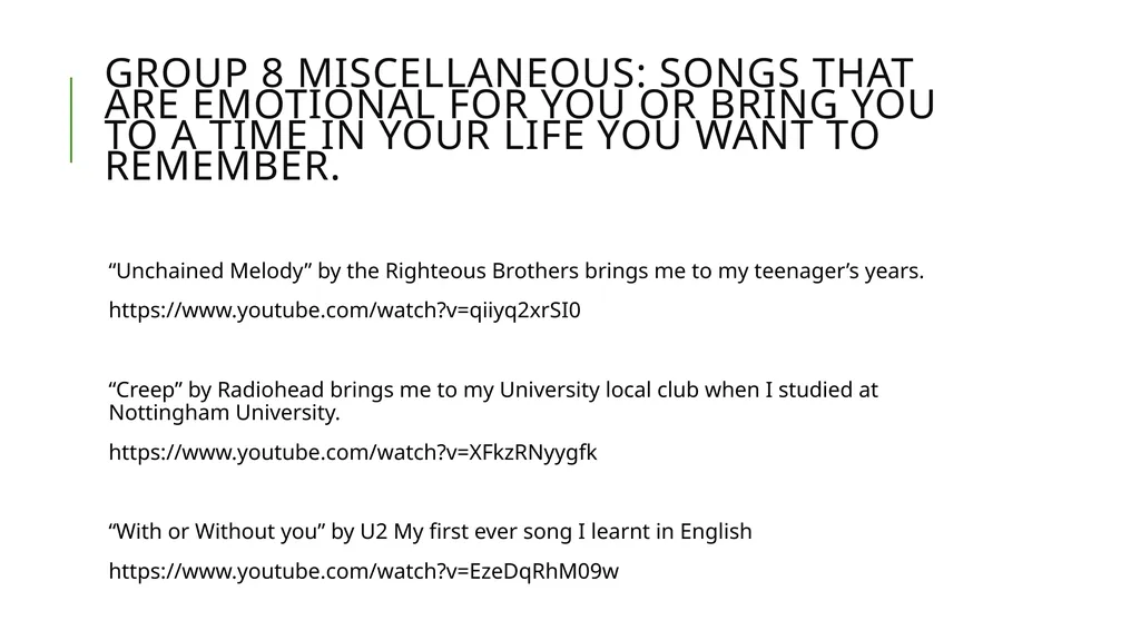 Using Music to Enhance Second Language - slide 17 of 27