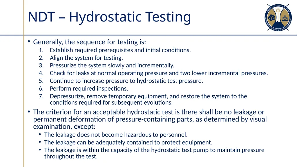 Material Properties and Non-Destructive Testing - slide 35 of 40