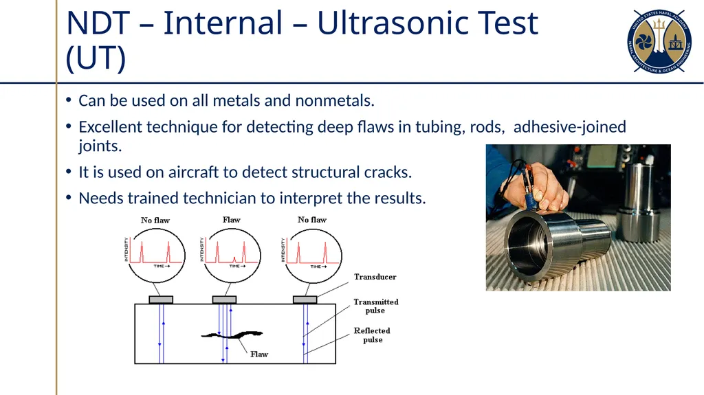 Material Properties and Non-Destructive Testing - slide 30 of 40