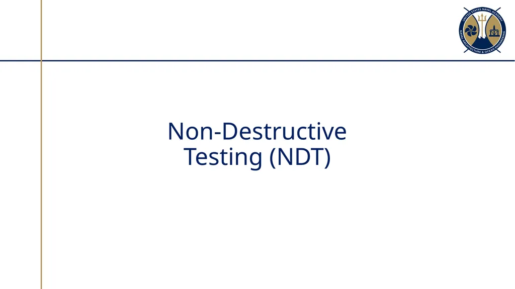 Material Properties and Non-Destructive Testing - slide 22 of 40