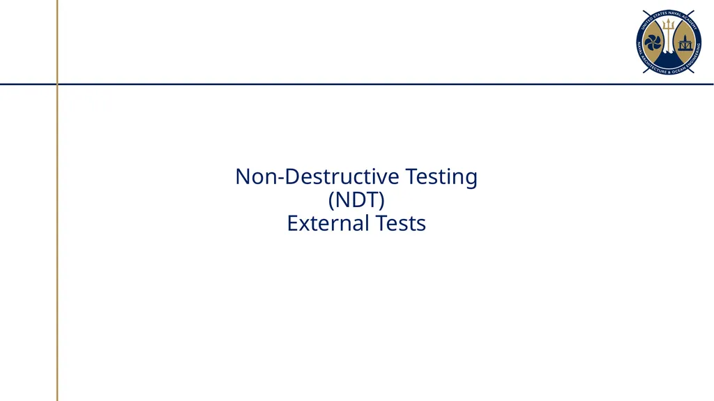 Material Properties and Non-Destructive Testing - slide 24 of 40
