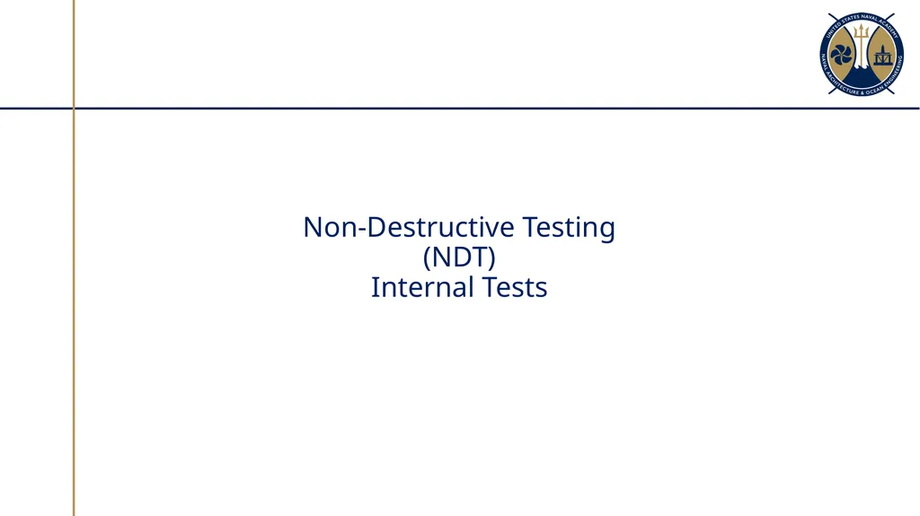 Material Properties and Non-Destructive Testing - slide 28 of 40