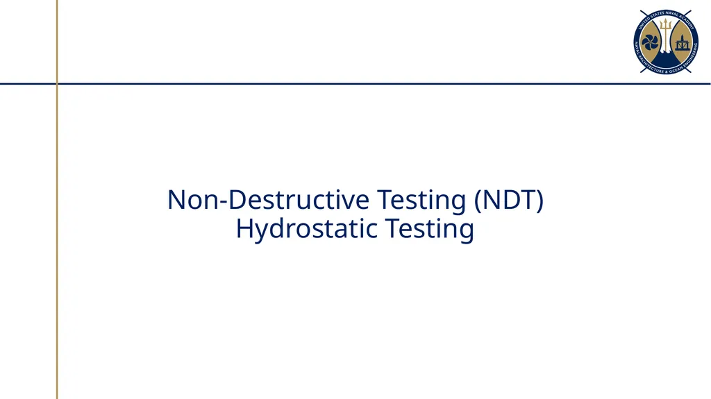 Material Properties and Non-Destructive Testing - slide 33 of 40