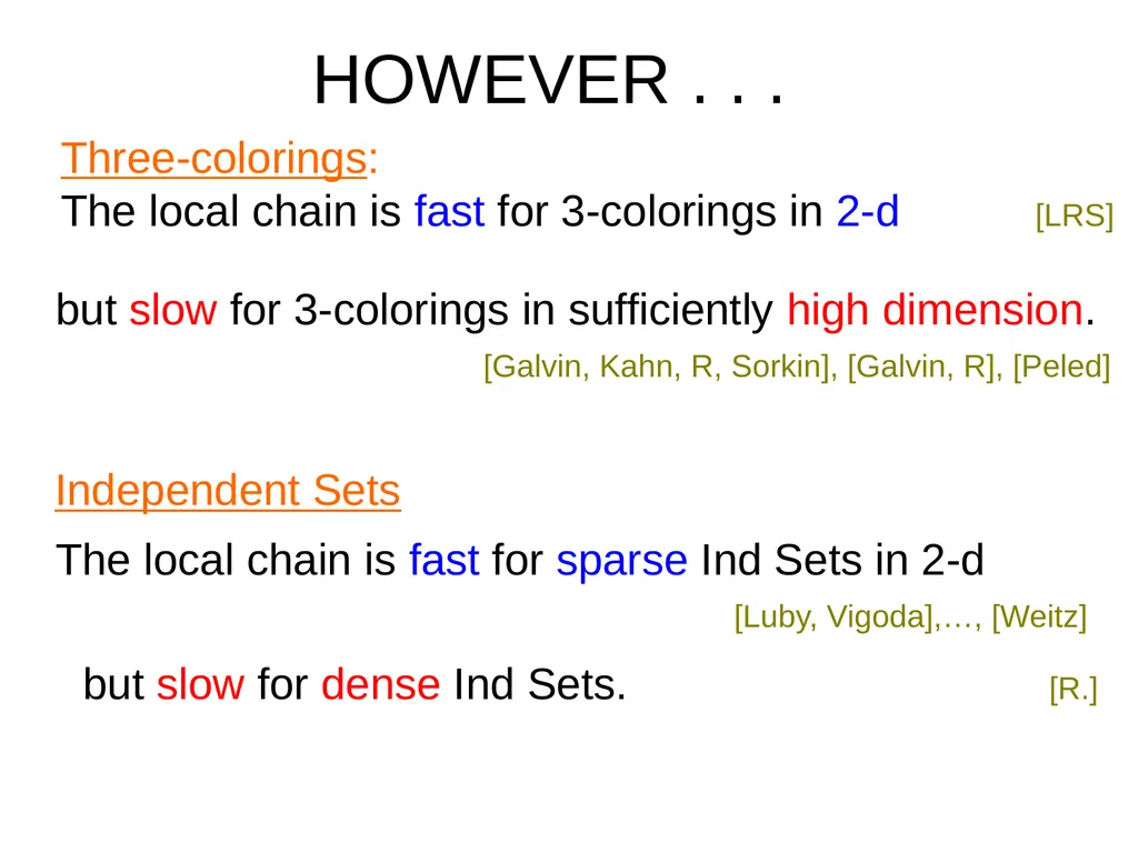 Domino Tilings of the Chessboard Dana Randall - slide 60 of 62