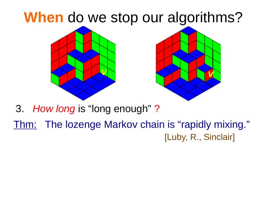 Domino Tilings of the Chessboard Dana Randall - slide 48 of 62