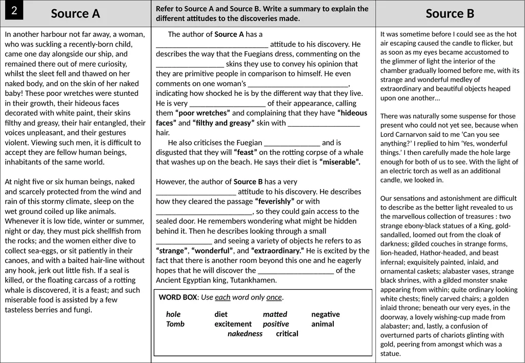1 2 2 2 WORD BOX: Use each word only - slide 4 of 14