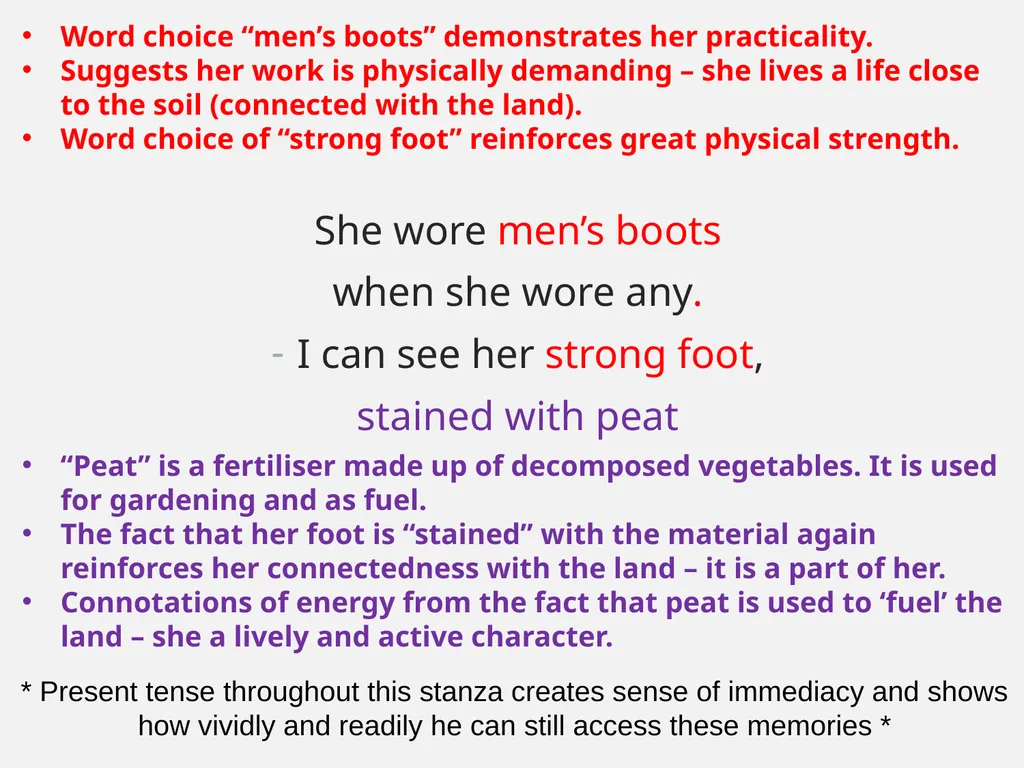 Aunt Julia Norman MacCaig In your groups What do - slide 17 of 52