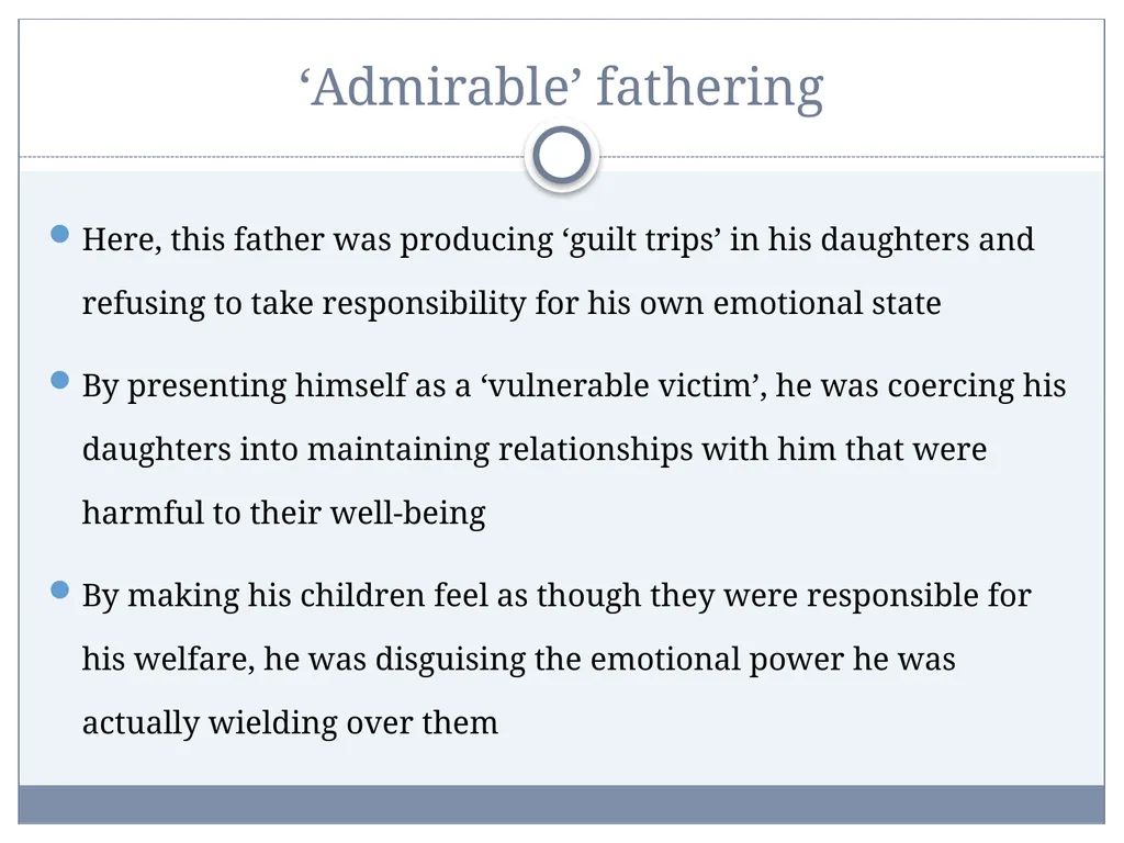 Post-Separation Coercive Control: Impacts on - slide 22 of 34