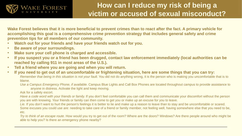 Introduction to Understanding and Preventing - slide 19 of 25