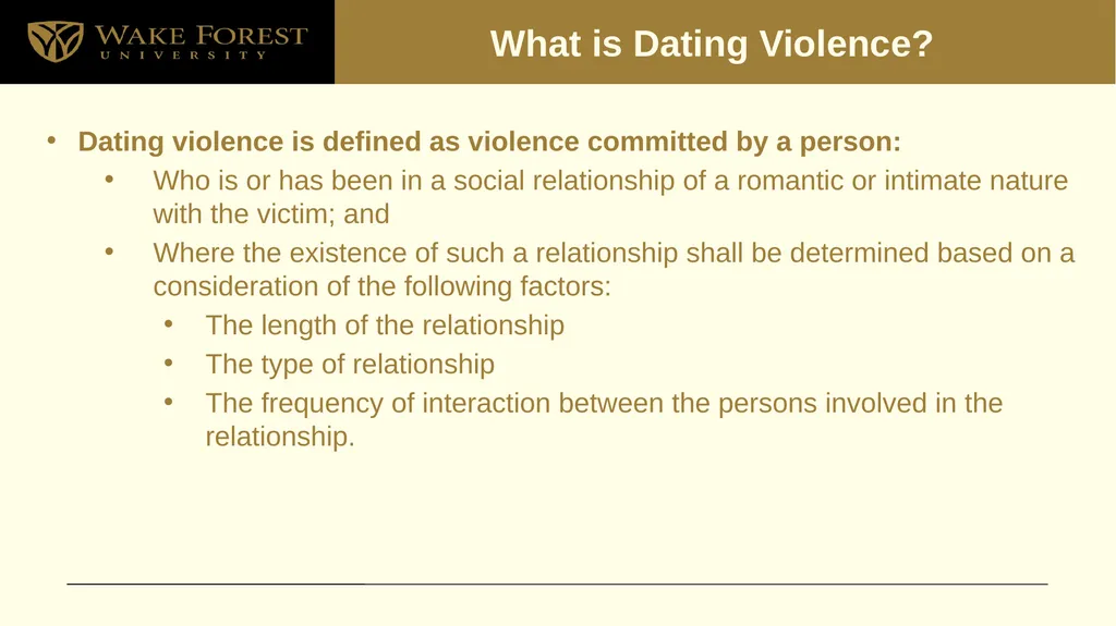Introduction to Understanding and Preventing - slide 14 of 25