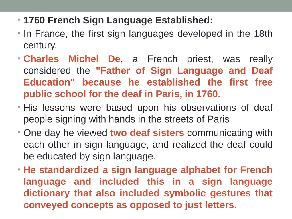 Communication And Sign Language Communication is a - slide 29 of 31