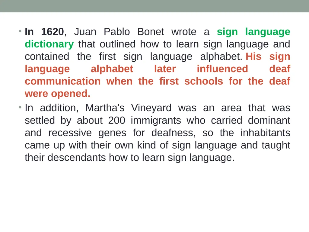Communication And Sign Language Communication is a - slide 28 of 31