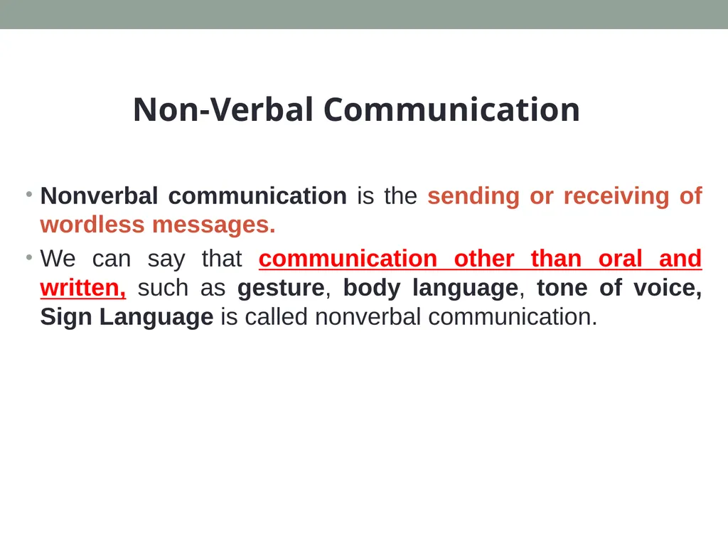 Communication And Sign Language Communication is a - slide 7 of 31