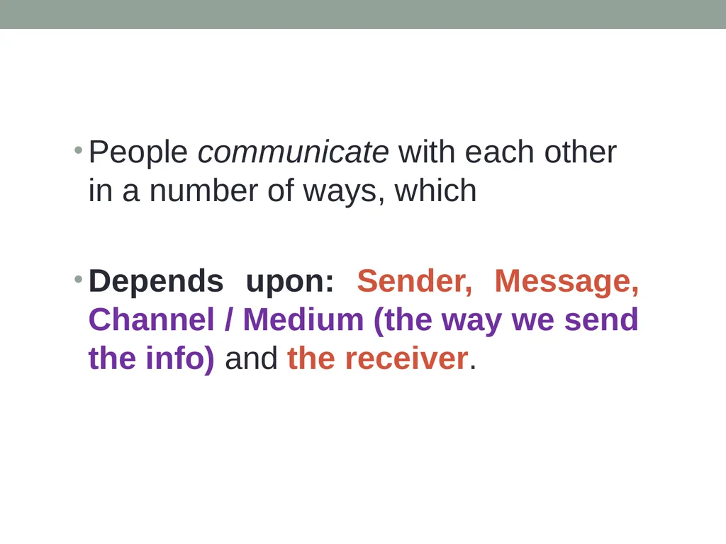 Communication And Sign Language Communication is a - slide 4 of 31