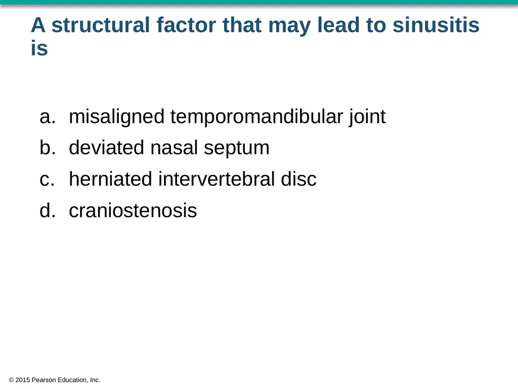 © 2015 Pearson Education, Inc. In which bone is - slide 24 of 53
