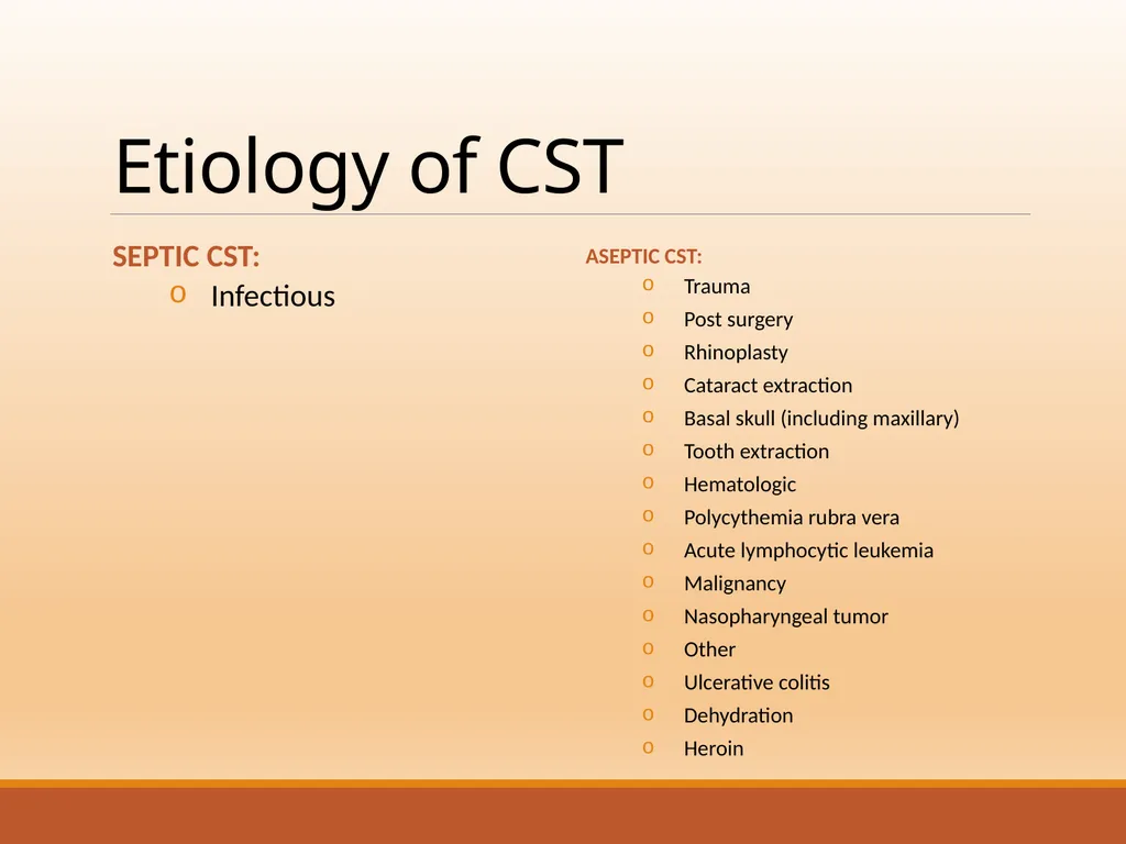 CAVERNOUS SINUS THROMBOSIS Cavernous Sinus Anatomy - slide 9 of 29