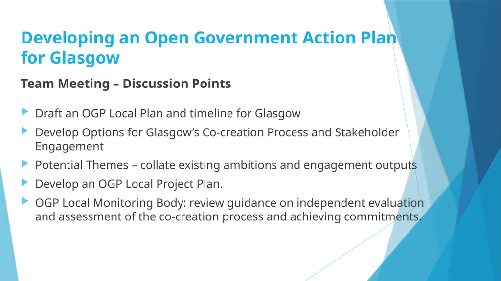 Open Government Partnership: Local Programme - slide 8 of 11