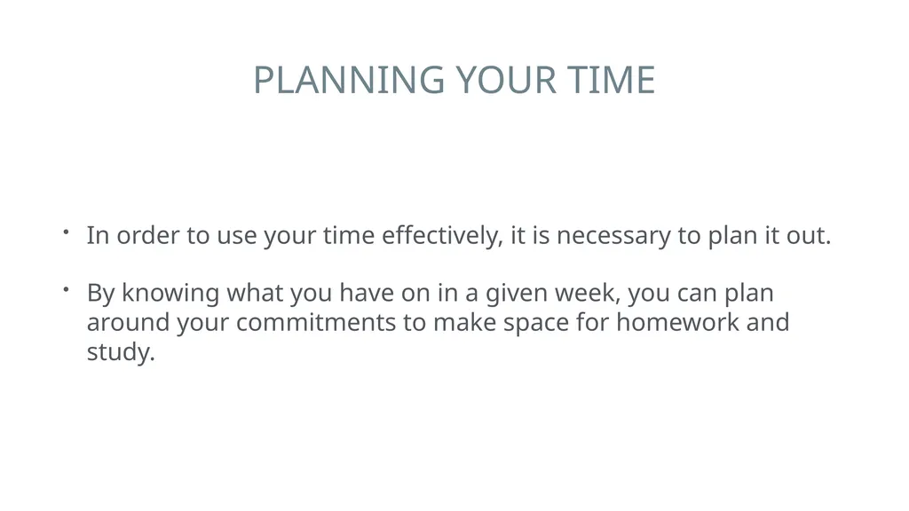 WHAT WE WILL COVER Introduction to Time Management - slide 19 of 29