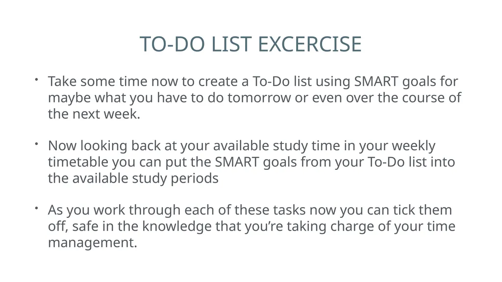 WHAT WE WILL COVER Introduction to Time Management - slide 29 of 29