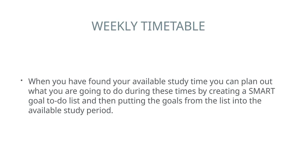 WHAT WE WILL COVER Introduction to Time Management - slide 23 of 29