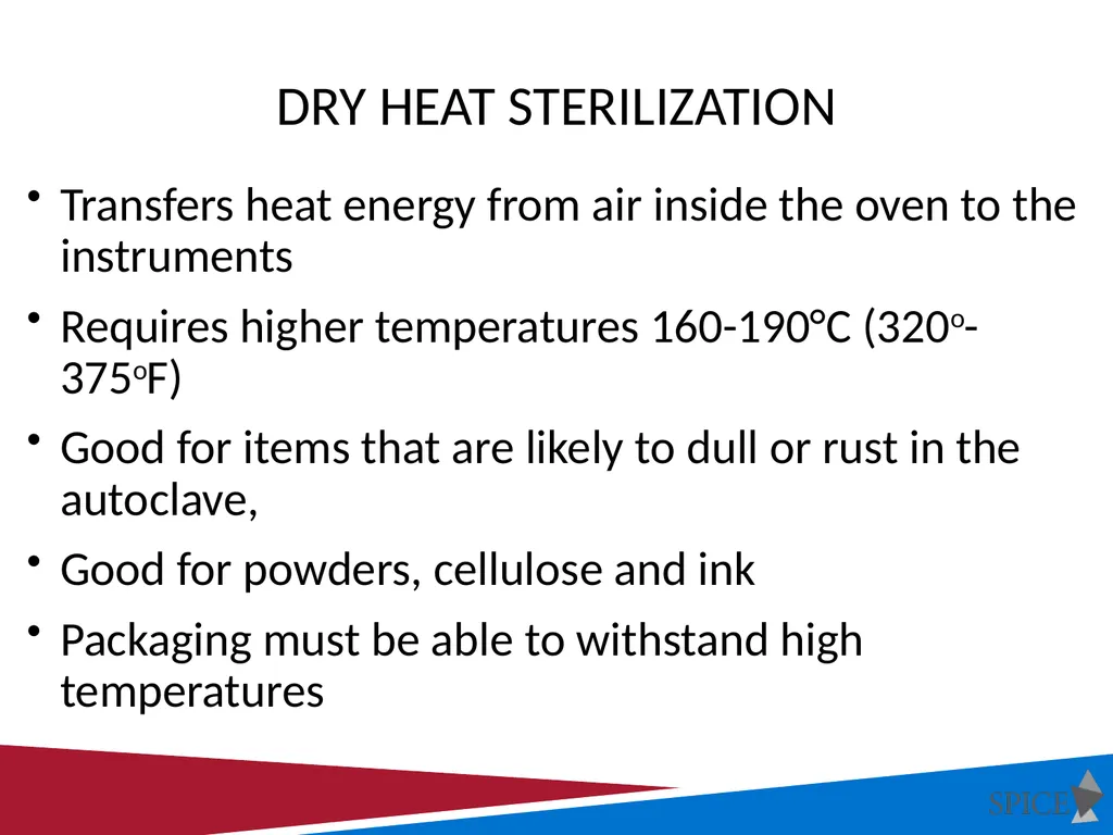 Principles of Disinfection and Sterilization in - slide 24 of 45