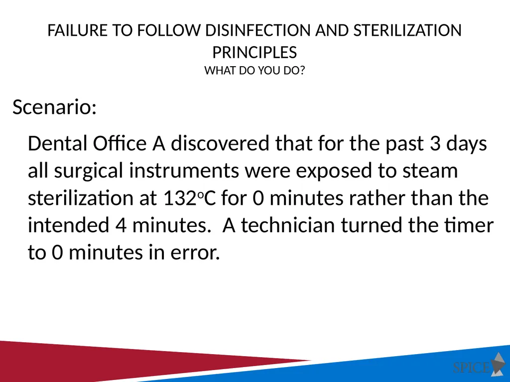Principles of Disinfection and Sterilization in - slide 39 of 45