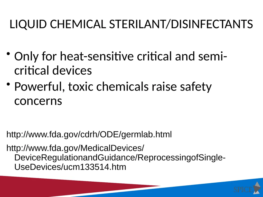 Principles of Disinfection and Sterilization in - slide 27 of 45