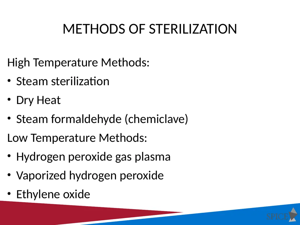 Principles of Disinfection and Sterilization in - slide 19 of 45