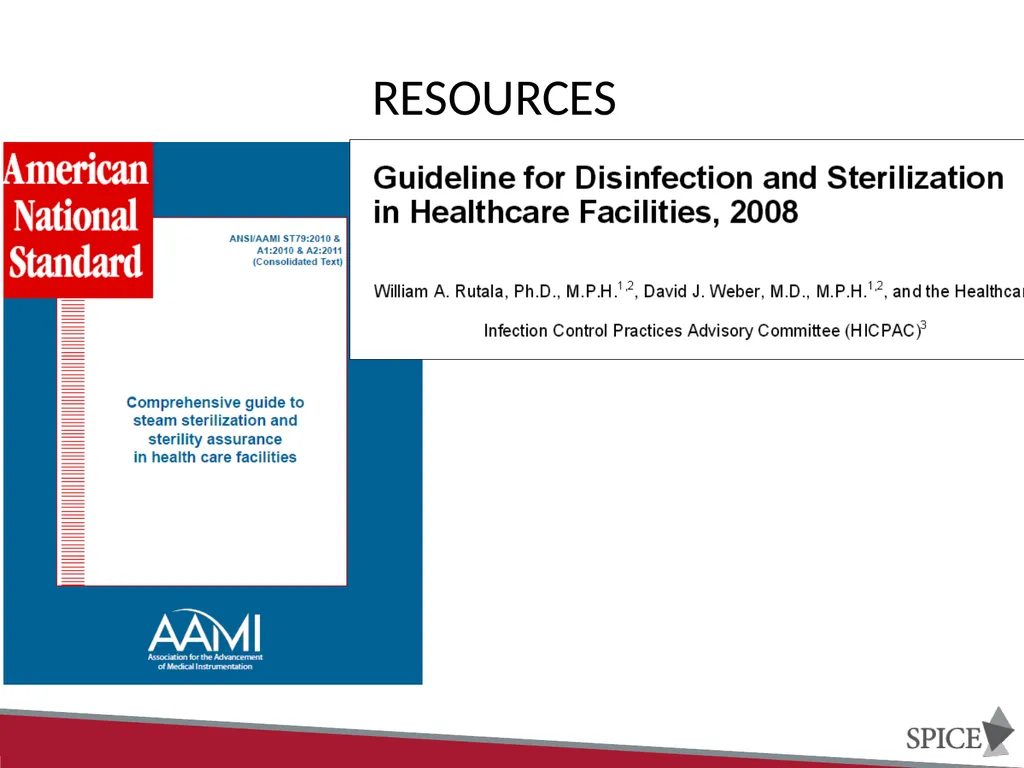 Principles of Disinfection and Sterilization in - slide 44 of 45
