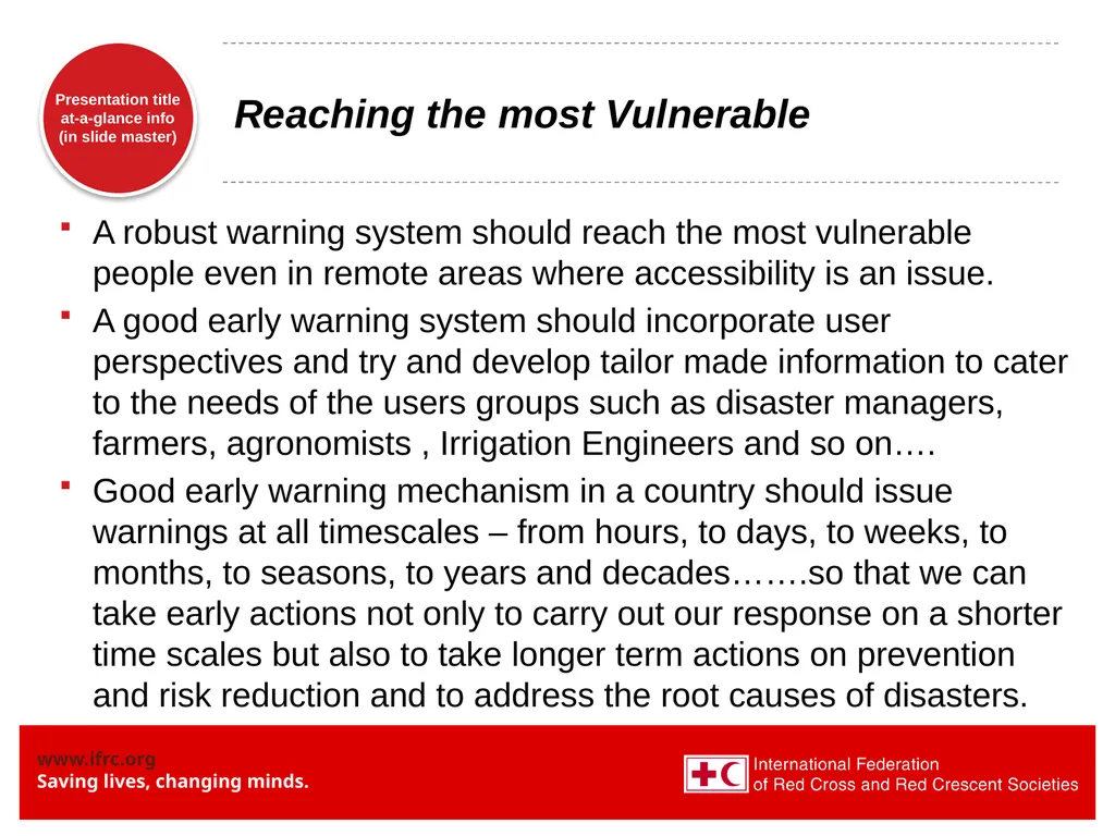 On behalf of the International Federation of Red - slide 3 of 5