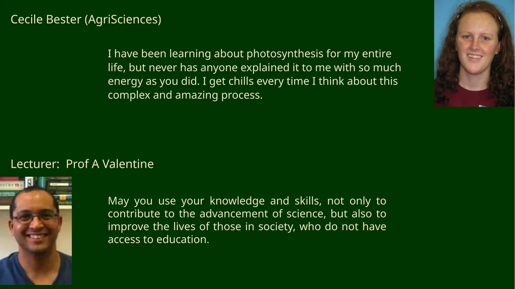 First-year Achievement Awards - slide 5 of 40