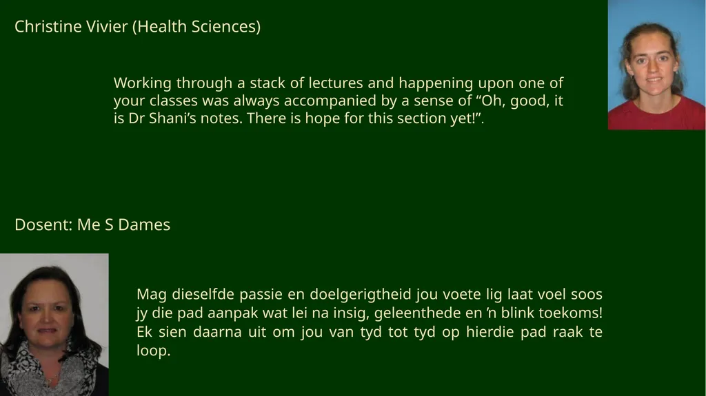 First-year Achievement Awards - slide 40 of 40