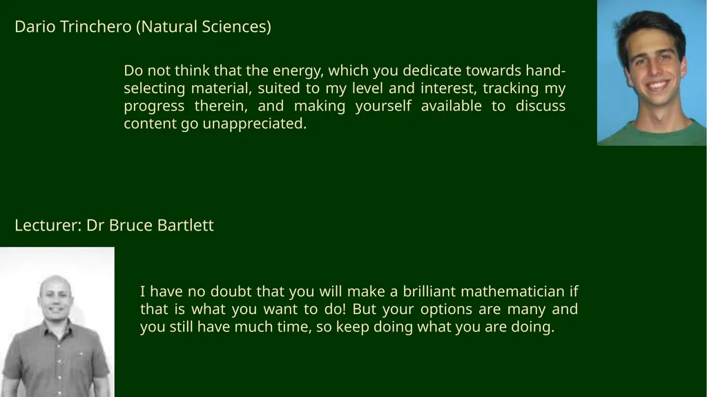 First-year Achievement Awards - slide 37 of 40