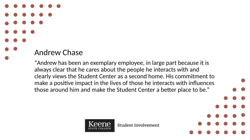 Hannah Bennett “Hannah leads by shining example, - slide 21 of 36