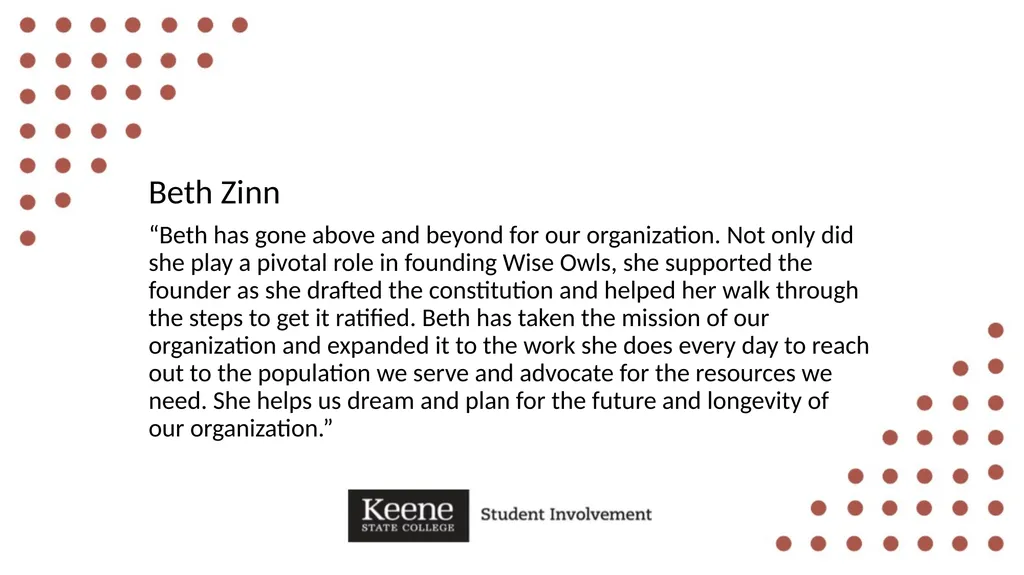 Hannah Bennett “Hannah leads by shining example, - slide 20 of 36