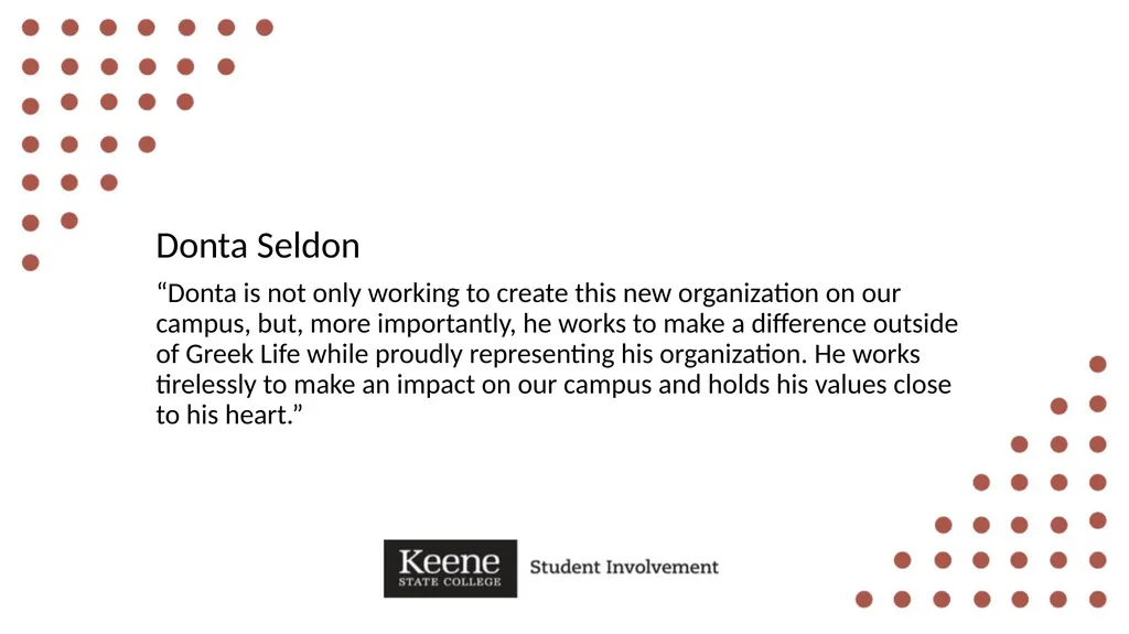 Hannah Bennett “Hannah leads by shining example, - slide 13 of 36