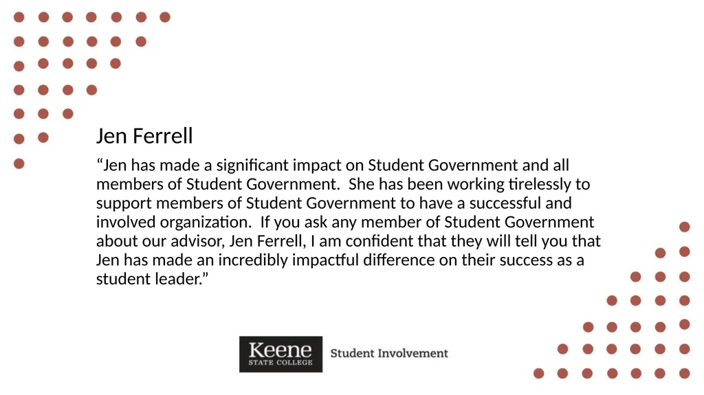 Hannah Bennett “Hannah leads by shining example, - slide 17 of 36