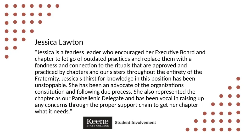 Hannah Bennett “Hannah leads by shining example, - slide 9 of 36