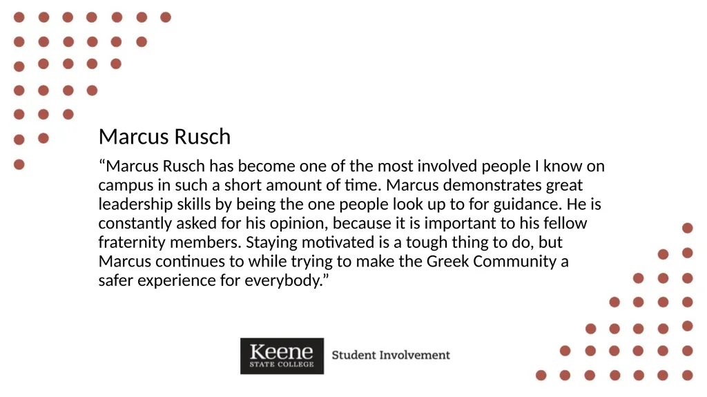 Hannah Bennett “Hannah leads by shining example, - slide 12 of 36