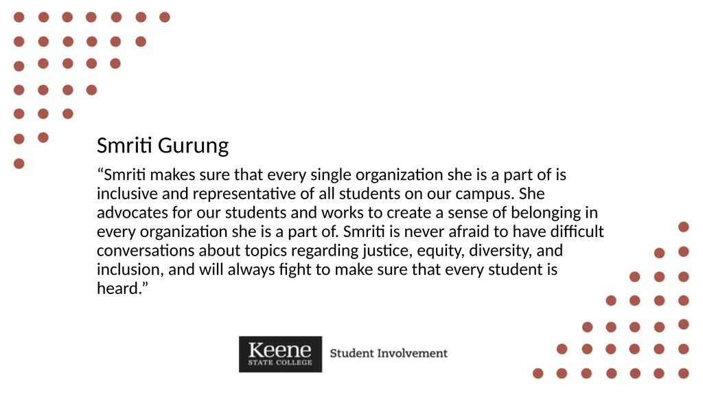Hannah Bennett “Hannah leads by shining example, - slide 28 of 36