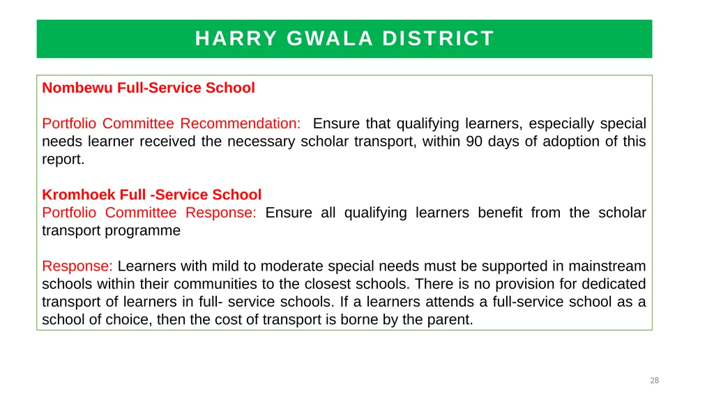 1 THE 2020 MATRIC INTERVENTION PROGRAMME RECOVERY - slide 28 of 65