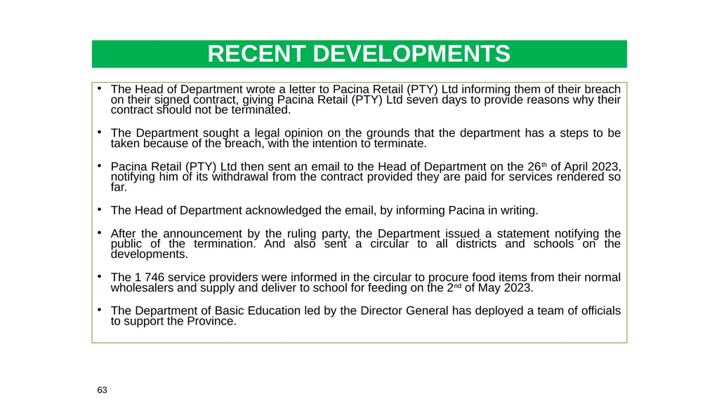 1 THE 2020 MATRIC INTERVENTION PROGRAMME RECOVERY - slide 63 of 65